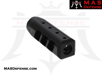 MAS DEFENSE RIOT MUZZLE BRAKE - MELONITE NITRIDE - 5/8X24